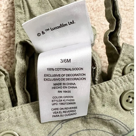 Oshkosh and Star Wars  overall Bundle - Picture 5 of 7